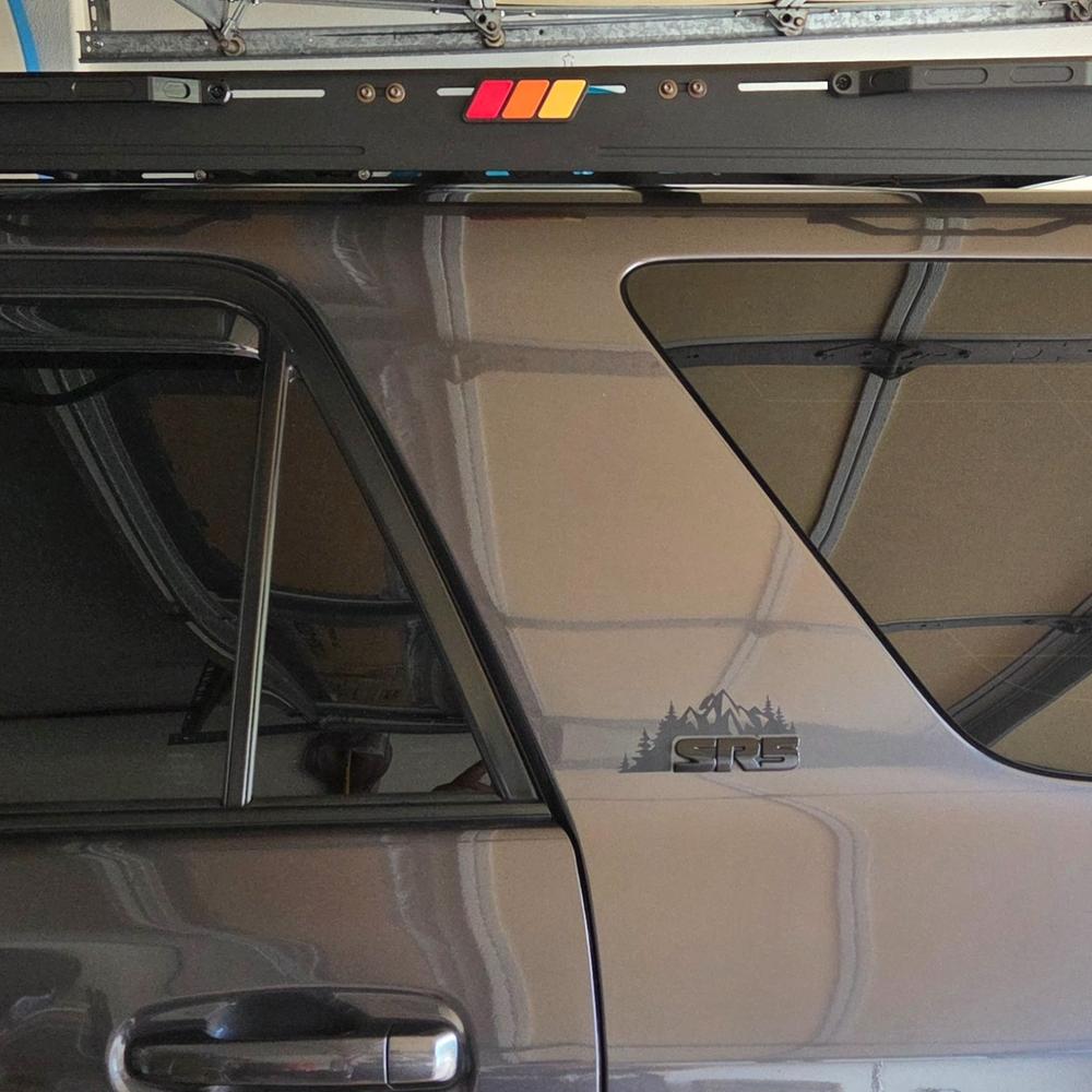 4Runner Lifestyle Heritage Roof Rack Emblem - Customer Photo From Lance Ikeda