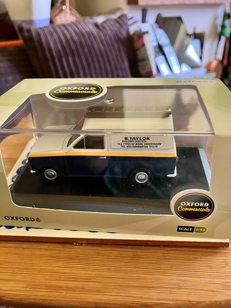 Oxford Diecast B Taylor Builders (Auf Wiedersehen) Bedford HA Van - 1:43 - Customer Photo From leon broome