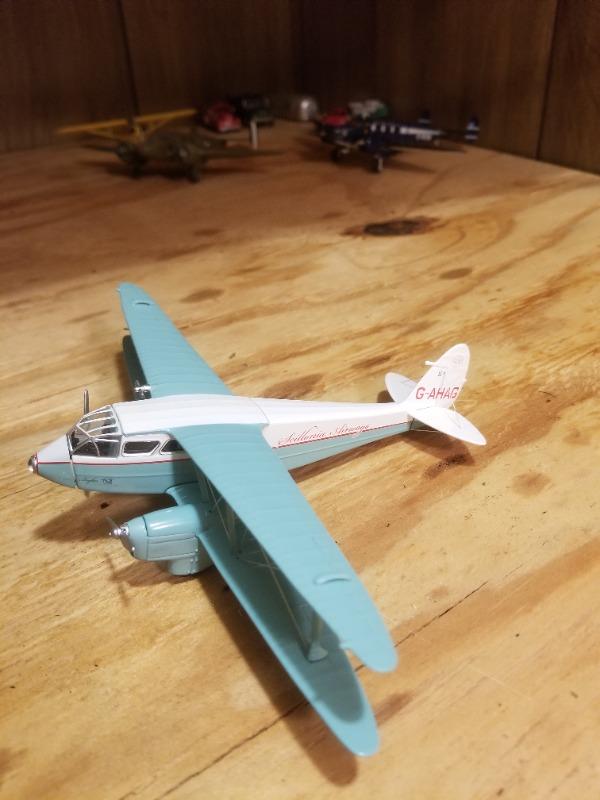 Oxford Diecast Dragon Rapide  Scillonia Airways 1:72 Model Aircraft - Customer Photo From Steve Storicks