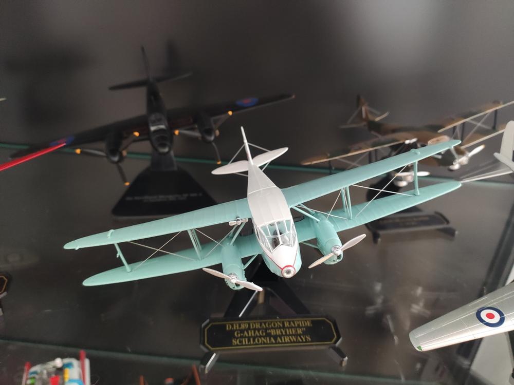 Oxford Diecast Dragon Rapide  Scillonia Airways 1:72 Model Aircraft - Customer Photo From Mark Peters