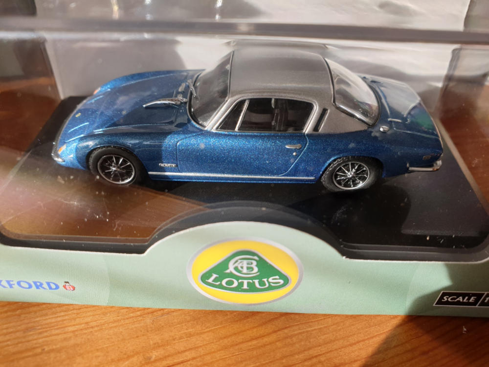 Oxford Diecast Lotus Elan Plus 2 Red_Silver - 1:43 Scale - Customer Photo From Keith Munday