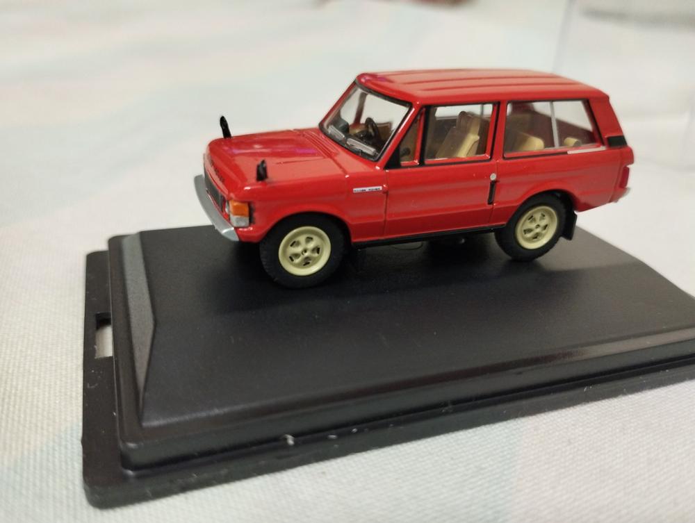 Oxford Diecast Range Rover Classic Masai Red - Customer Photo From MOHIT MAHAJAN