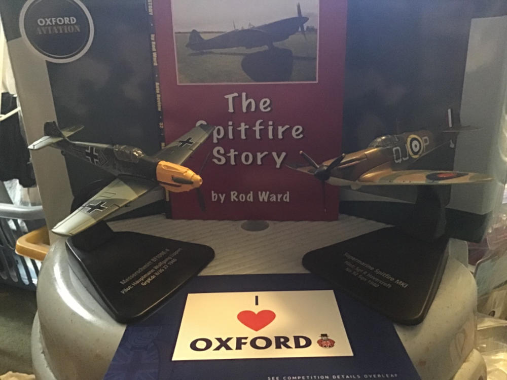 Oxford Diecast Supermarine Spitfire MkI 1:72 Scale Model Aircraft - Customer Photo From Stephen Martin