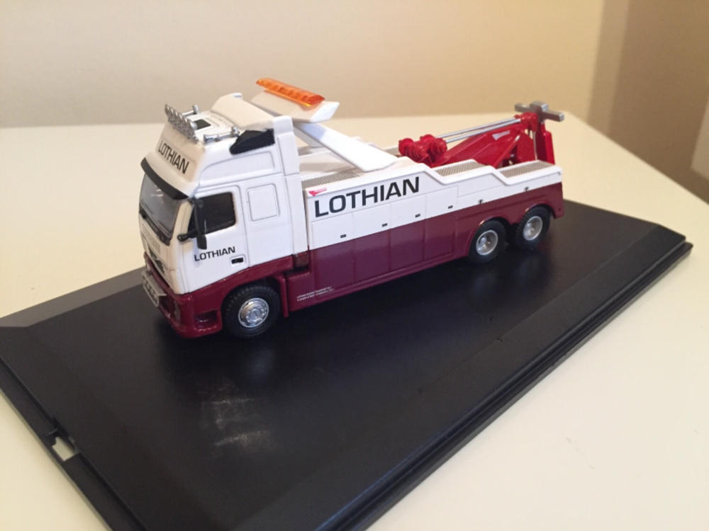Oxford Diecast White (Boniface) Volvo Boniface Recovery - 1:76 Scale - Customer Photo From Jimmy Strathie