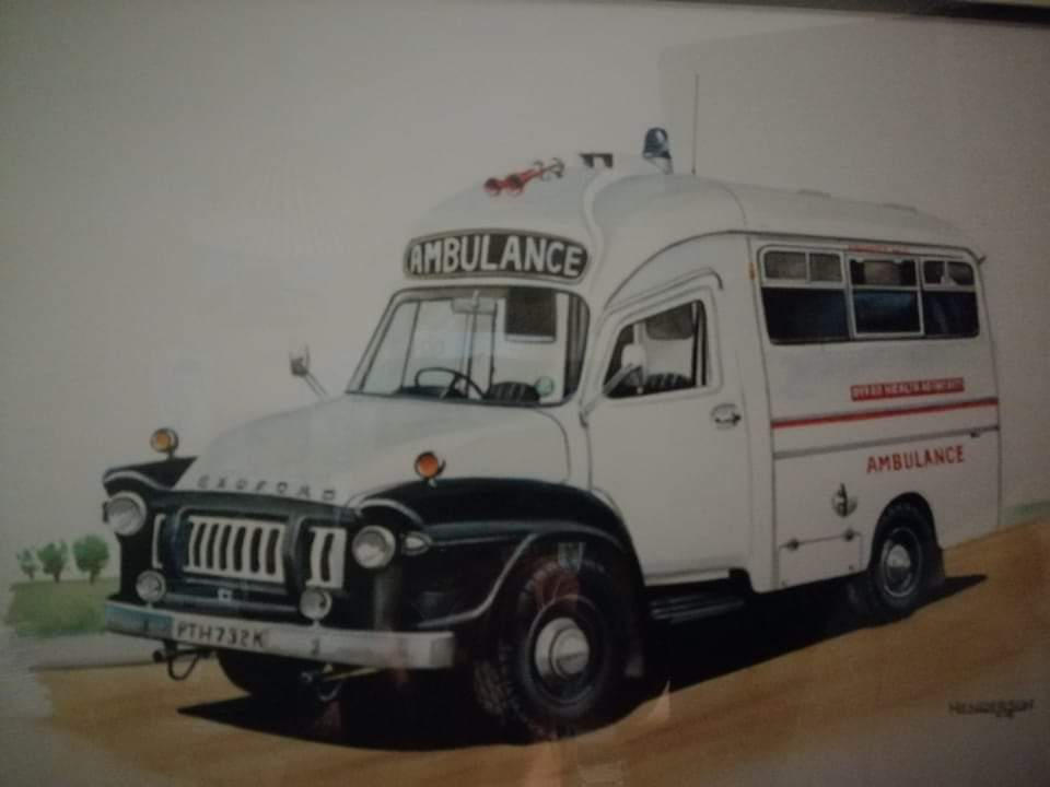 Oxford Diecast Aberystwyth Bedford J1 Ambulance - Customer Photo From Mr Peter Dalziel
