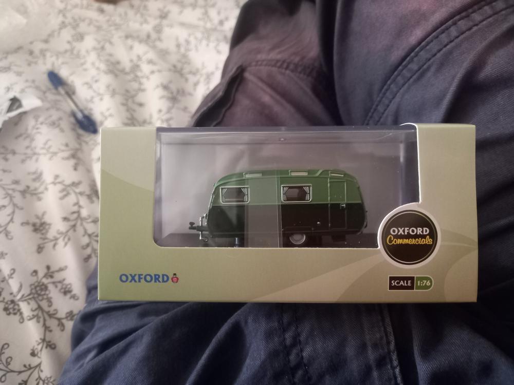 Oxford Diecast Dark Green and Sage Green Carlight Continental - Customer Photo From David Wise