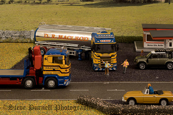 Oxford Diecast D R Macleod Scania New Generation S Cylindrical Tanker 1:76 scale - Customer Photo From Steve Purnell