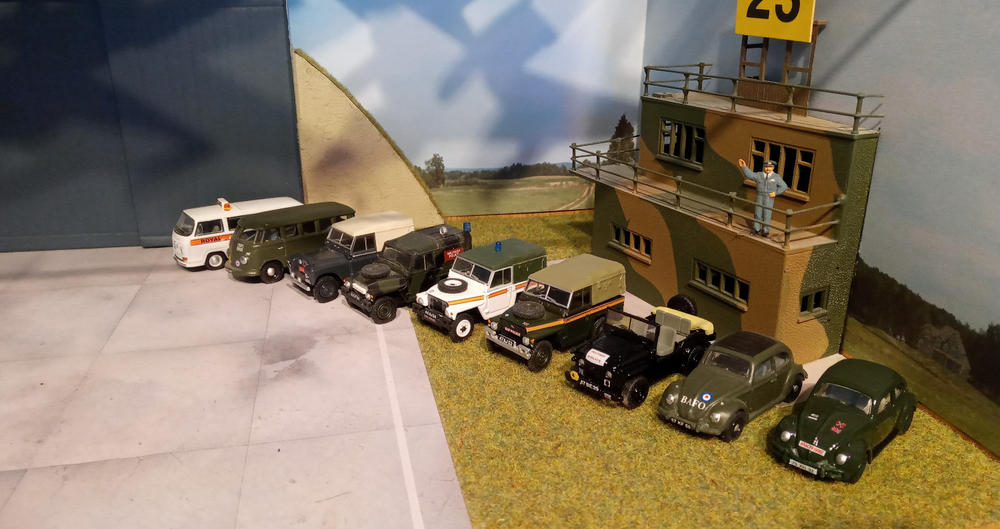 Oxford Diecast Wrac Provost - British Army Of The Rhine - VW Beetle - Customer Photo From Guy Danner