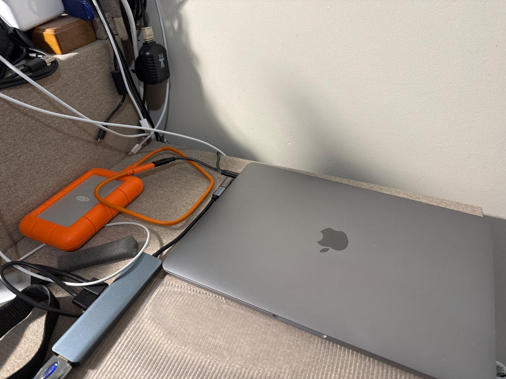 LaCie 5TB Rugged USB-C Mobile Hard Drive - Customer Photo From JIM Thompson 