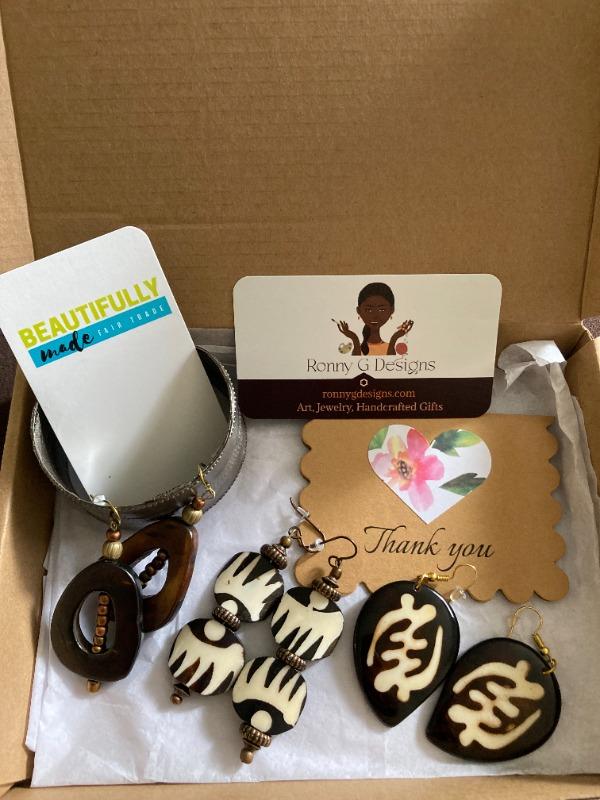 Gye Nyame Teardrops - Customer Photo From Leslie McGriff