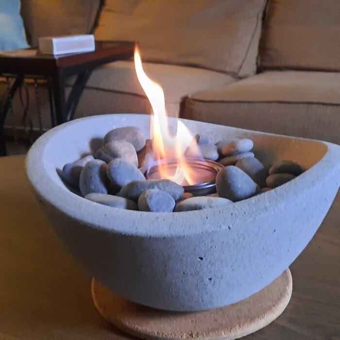 Wave Fire Bowl Table Top - Customer Photo From Kate