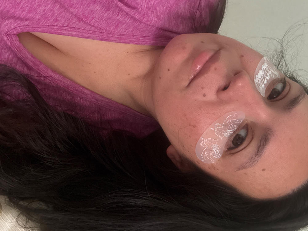 Tattoo Forever Eye Mask - Customer Photo From brenda albor