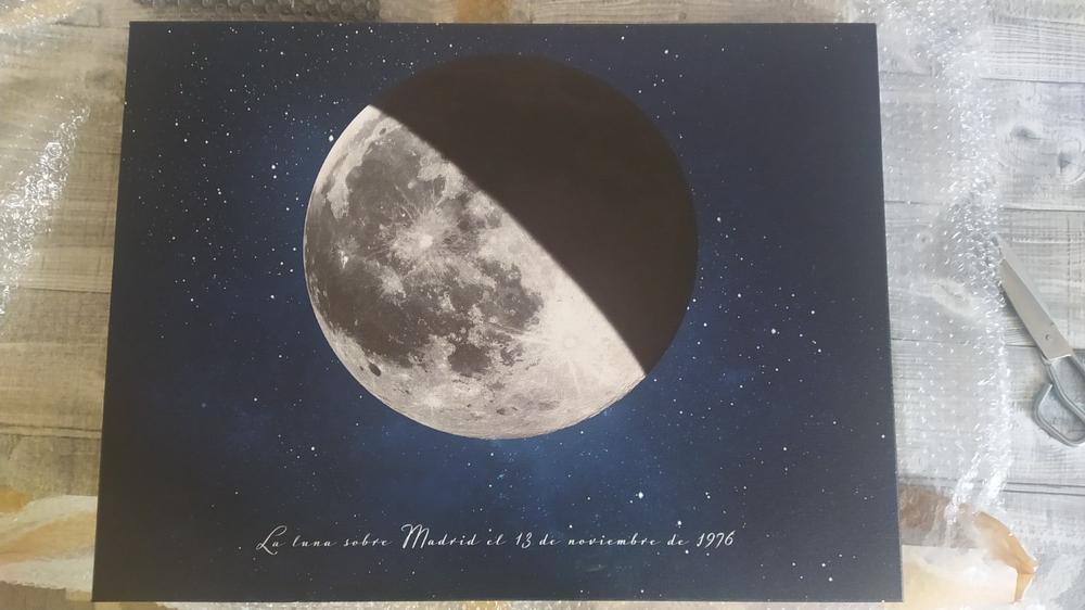 Personalized Moon Phase - Positive Prints