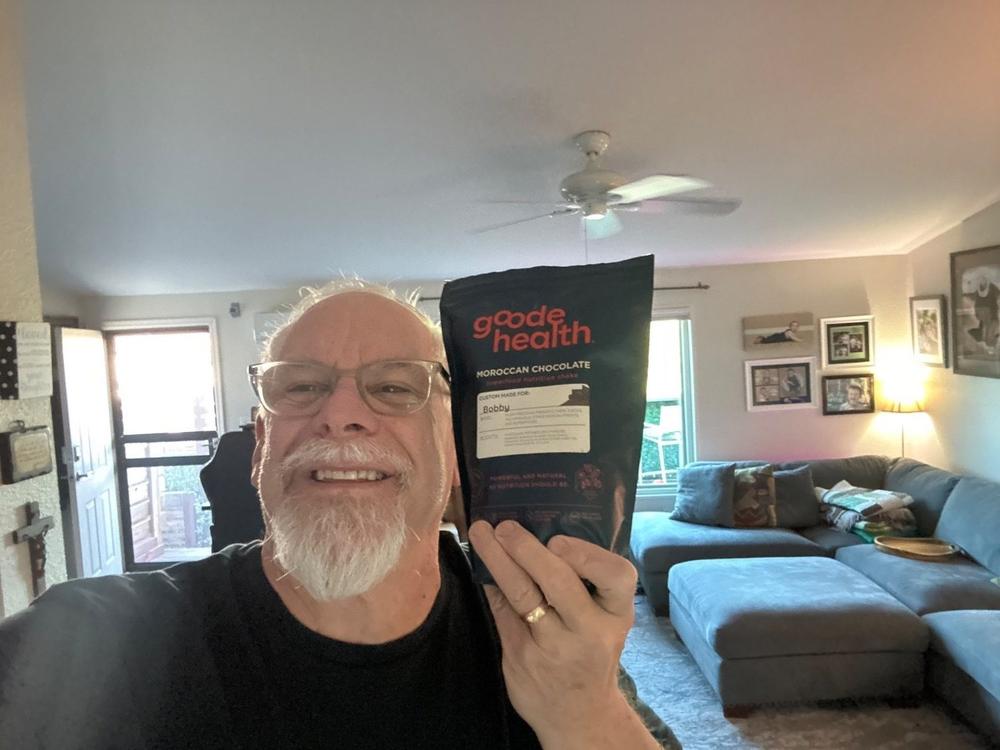Goode Health Superfood Nutrition Shake - Customer Photo From Bobby Deneke