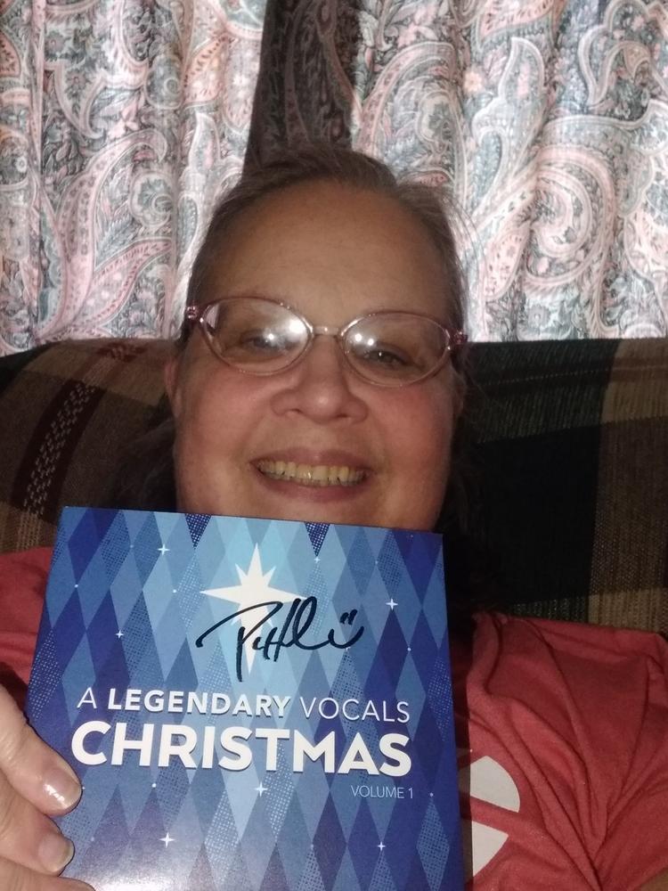 A LEGENDARY VOCALS CHRISTMAS VOL. 1 - Customer Photo From Margaret Lee