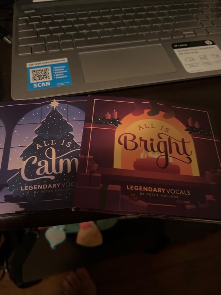 A Legendary Christmas Album - All Is Bright - Customer Photo From Joey Glusky