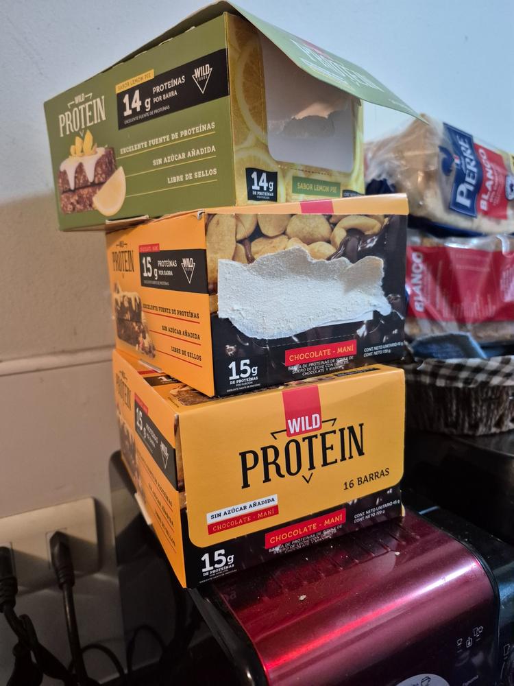 Wild Protein Chocolate 16 unidades - Customer Photo From Daniel Curilen