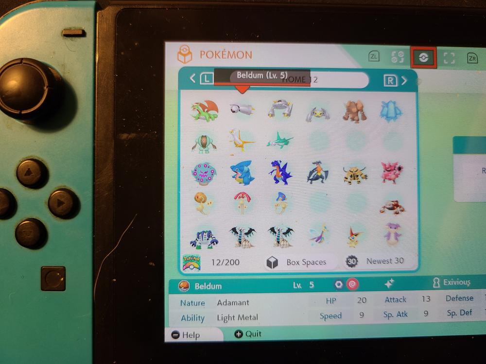 6IV Ultra Shiny Nihilego Pokemon Sword and Shield (Square Shiny