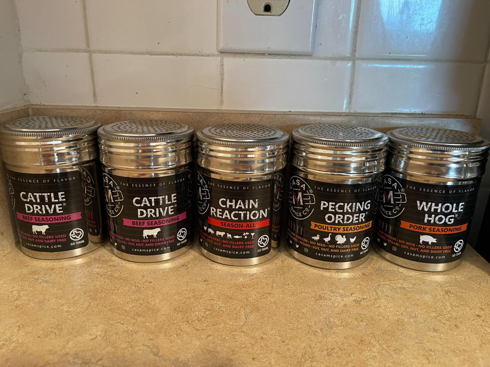 Casa M Spice Co® Chain Reaction® - Customer Photo From Mark Connelly