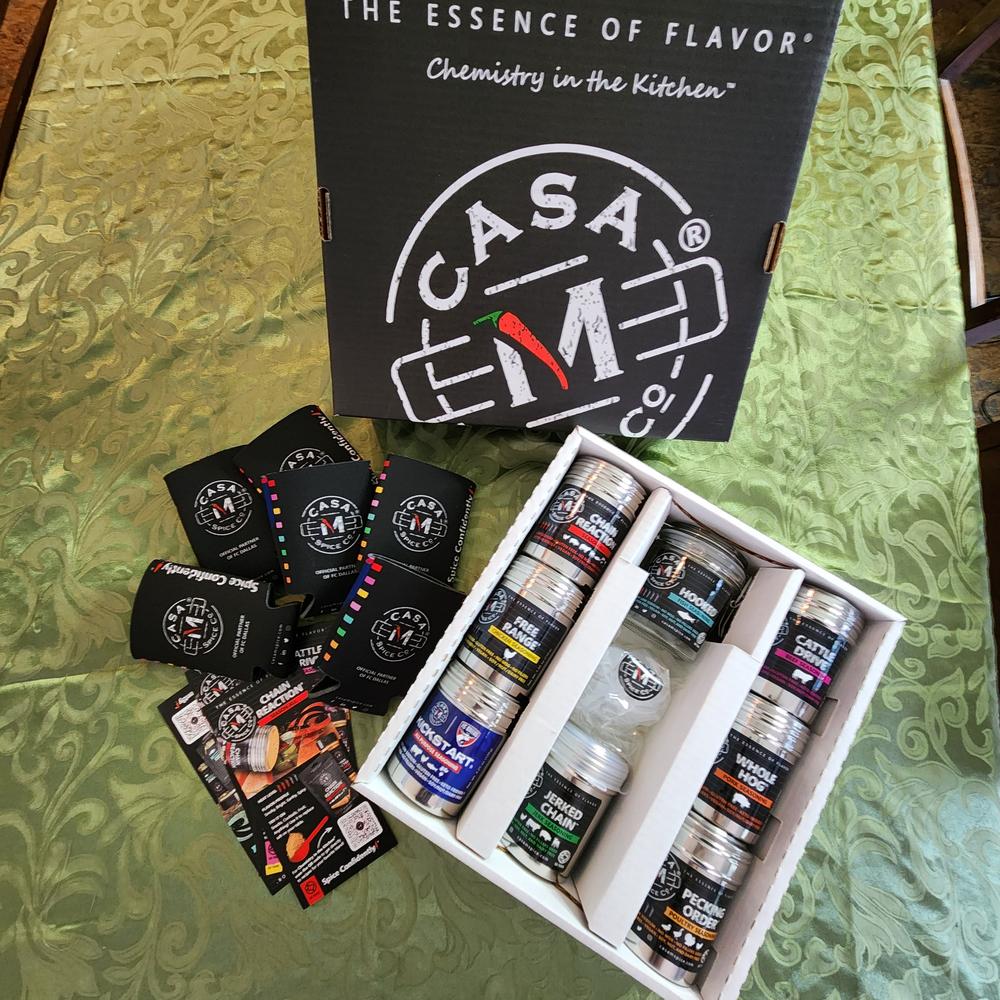 Casa M Spice Co® Stainless Shaker Gift Set - Customer Photo From Mary S.