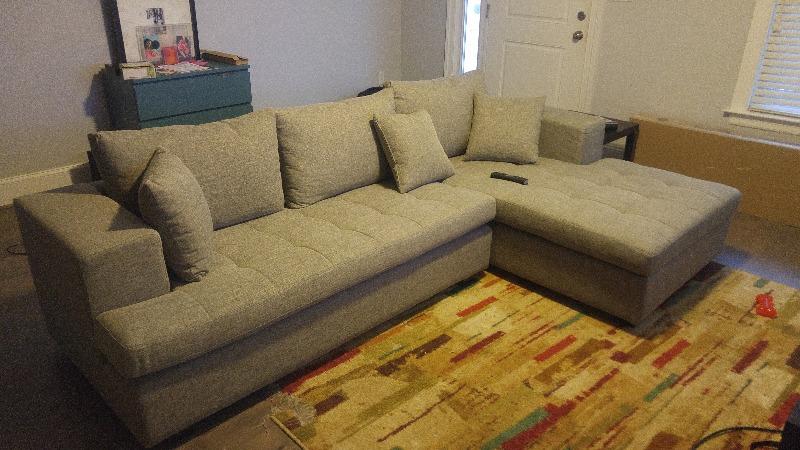Mirak Left Chaise Seated Sectional Dania Furniture Mirak Left Chaise Seated Sectional
