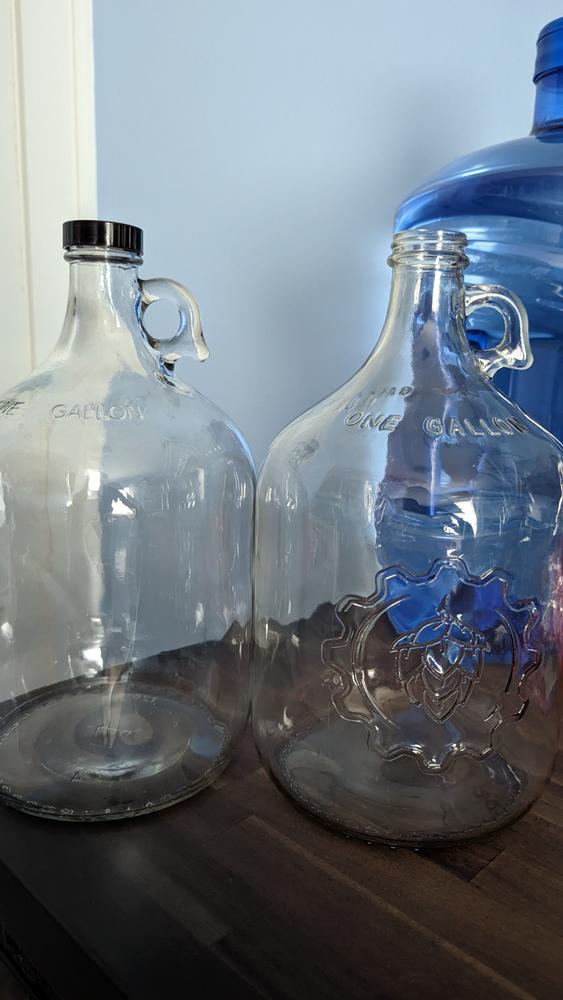 Small-Batch Fermentation Carboy: 1 Gallon Glass Jug