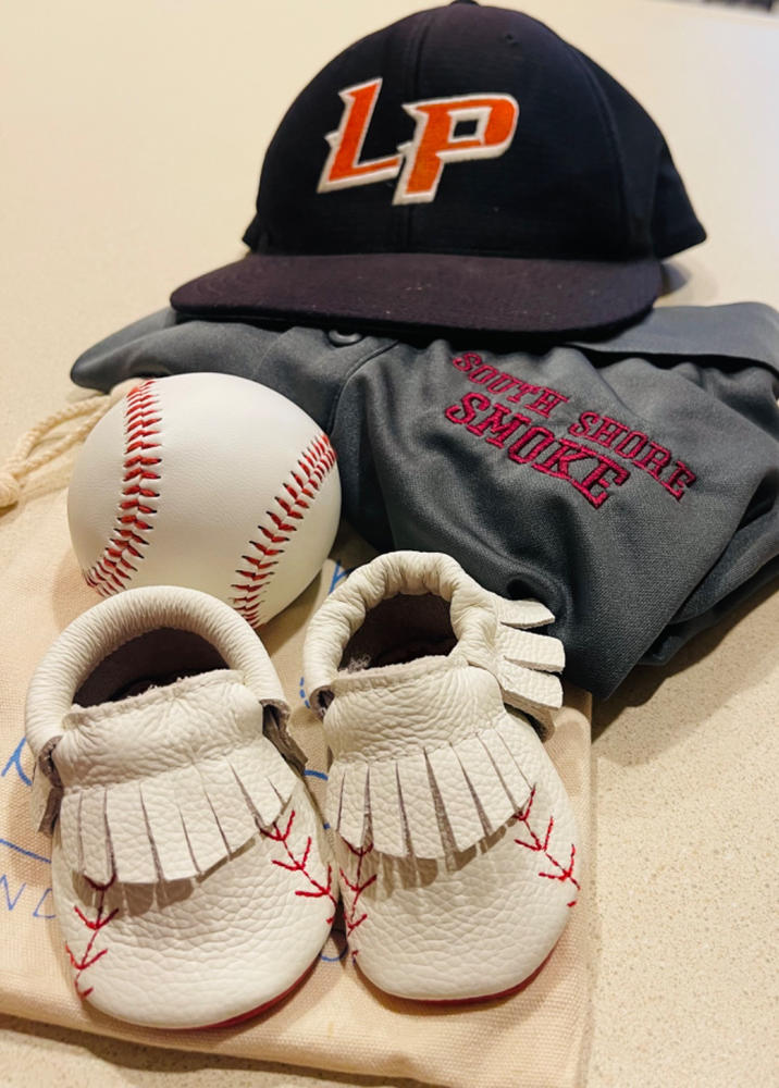Home Run Baby Moccasins - Customer Photo From Kyleigh Neary
