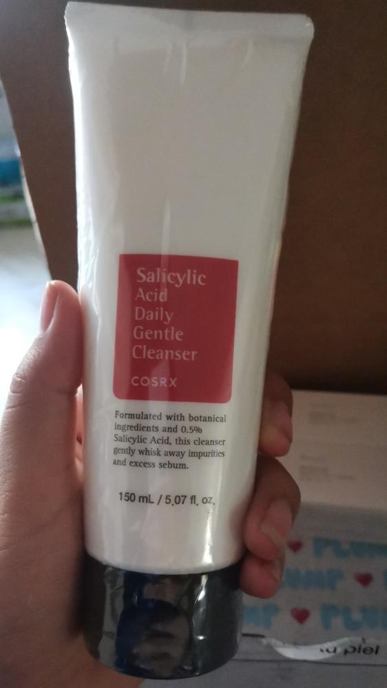 Salicylic Acid Daily Gentle Cleanser 150ml (Limpieza puntos negros) - Customer Photo From Alejandra Gissel Hernández Fuentes 