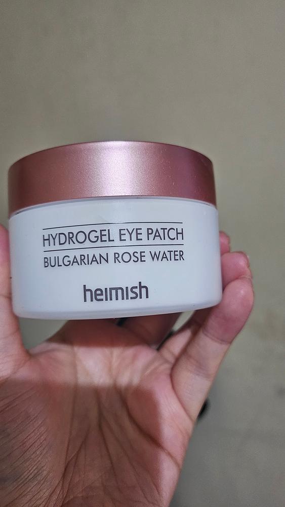 Hydrogel Eye Patch Bulgarian Rose Water 60 piezas (Parches para ojos revitalizantes) - Customer Photo From Anel