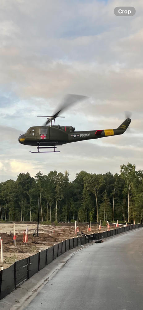 FlyWing Huey UH1 V4  6CH with H1 Flight Control GPS Self-stabilizing RC Helicopter - Customer Photo From Todd Funk