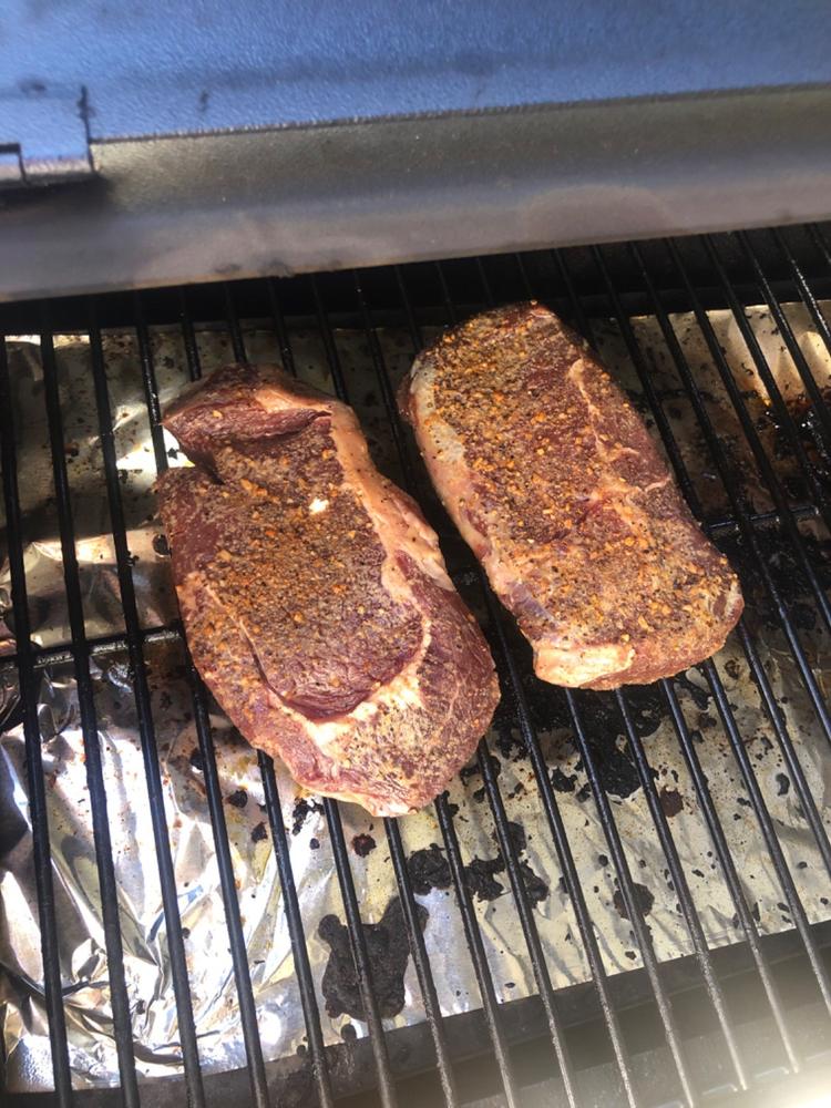 Bison Ribeye Steak - Customer Photo From Sean Logan