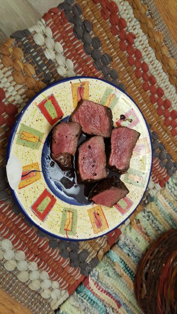 Bison Top Sirloin - Customer Photo From Darrell