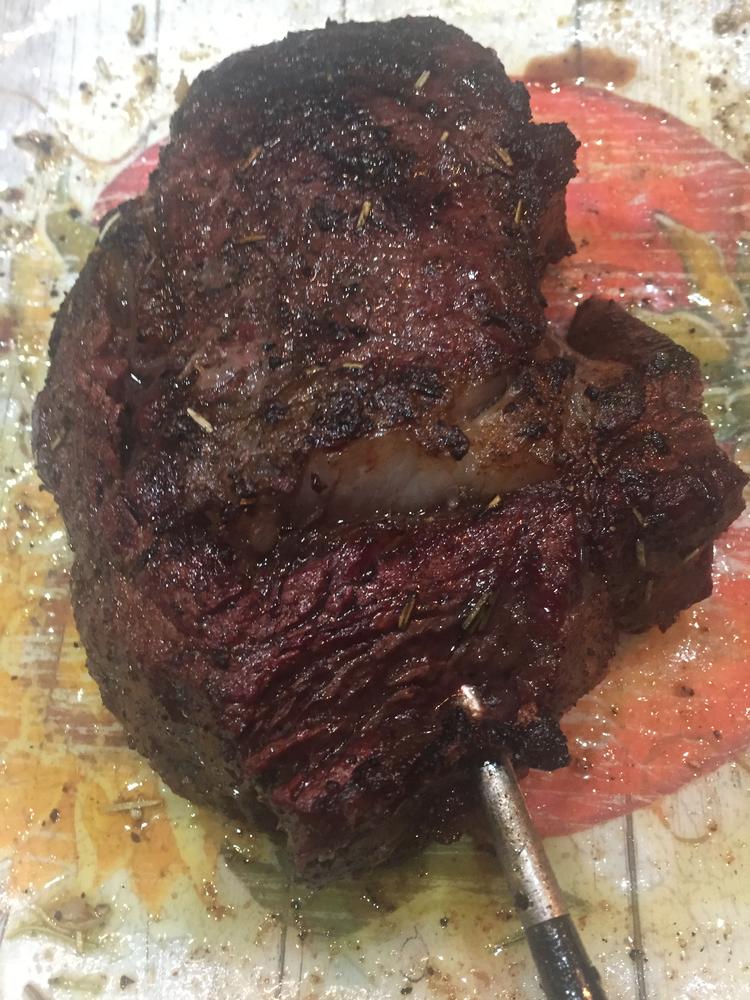 Extra Thick Bison Ribeye Steaks - Customer Photo From Larry Shobe 