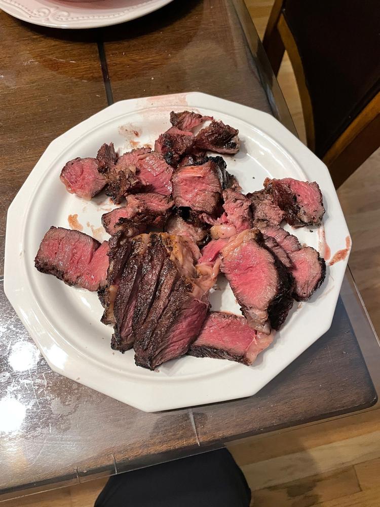 Big Bison Tomahawk Steaks - Customer Photo From Mike