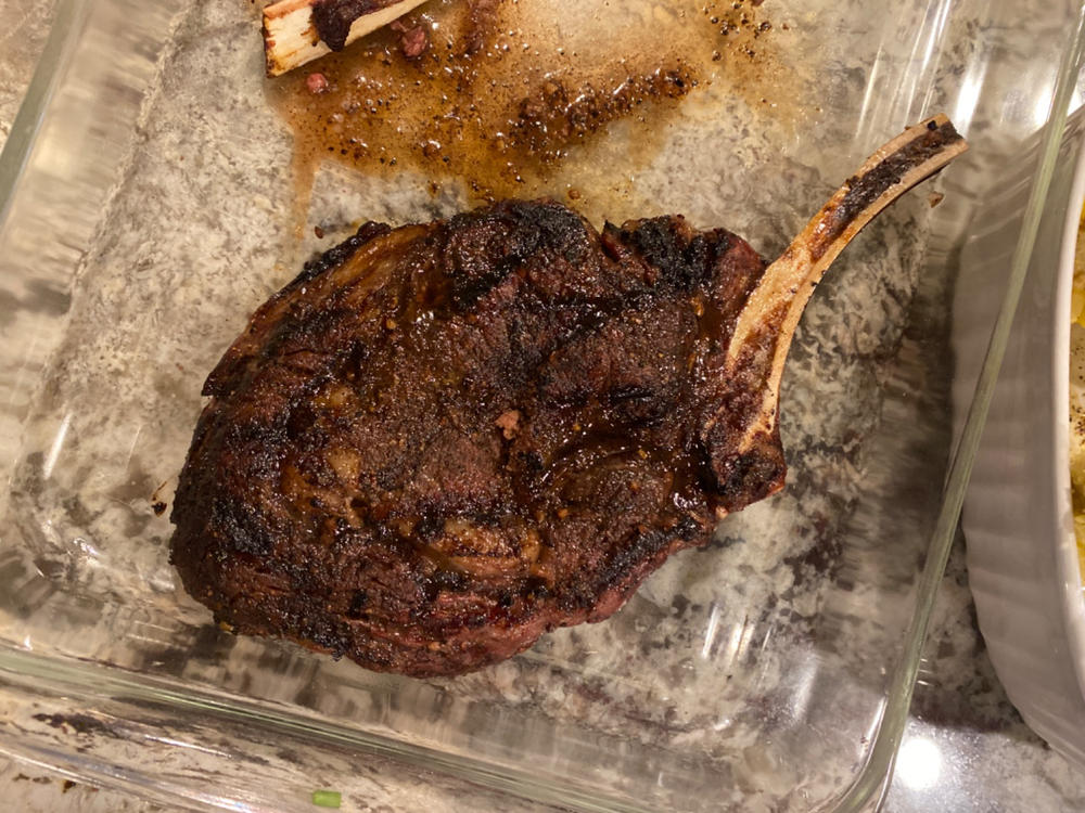 Bone-In Bison Ribeye Steak - Customer Photo From Jeff Paterno