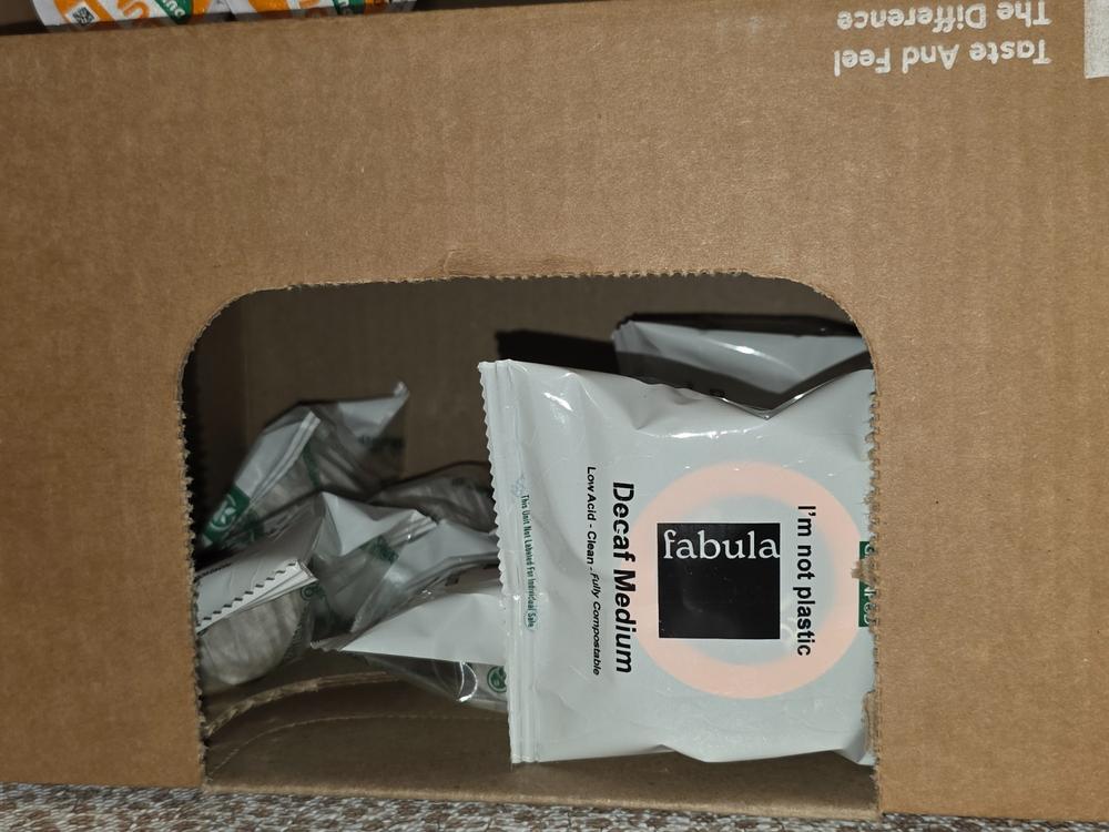 Pods for K-Machine, Decaf (Medium) - Customer Photo From Elizabeth Teller