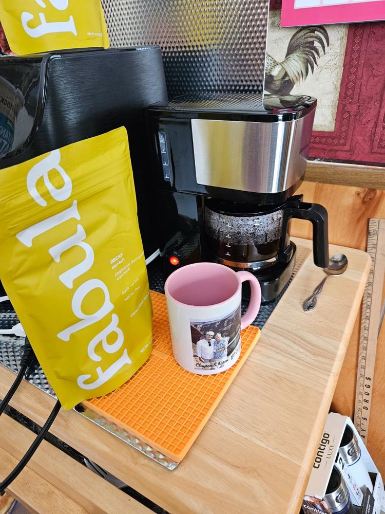 Decaf (Medium) - 12oz - Customer Photo From Karen McNally