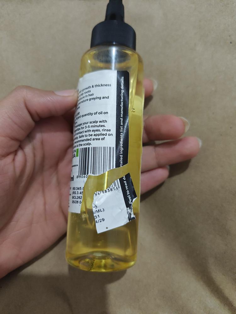 Argan Hair Oil for Dry, Frizzy Hair - Customer Photo From Prabhjot