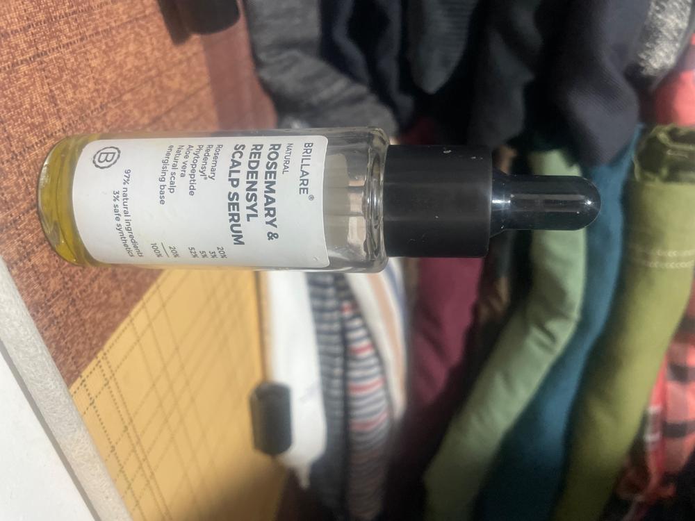 Rosemary & Redensyl Scalp Serum For Hair Growth - Customer Photo From Shawn W.