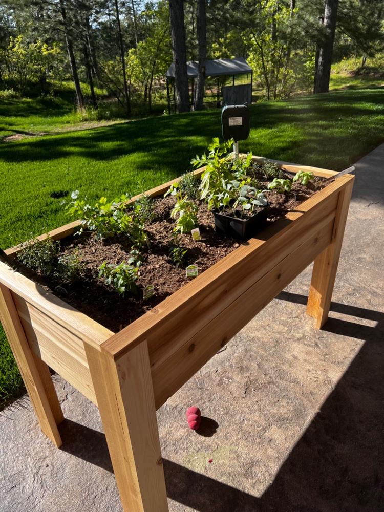 DIY Raised Garden Bed Build Plans - Customer Photo From Deborah Walter