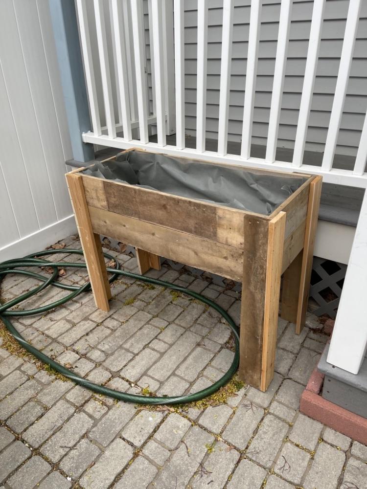DIY Raised Garden Bed Build Plans - Customer Photo From Anne Wolf