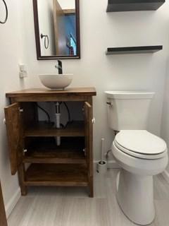 DIY Bathroom Vanity with Doors Build Plans - Customer Photo From Riley