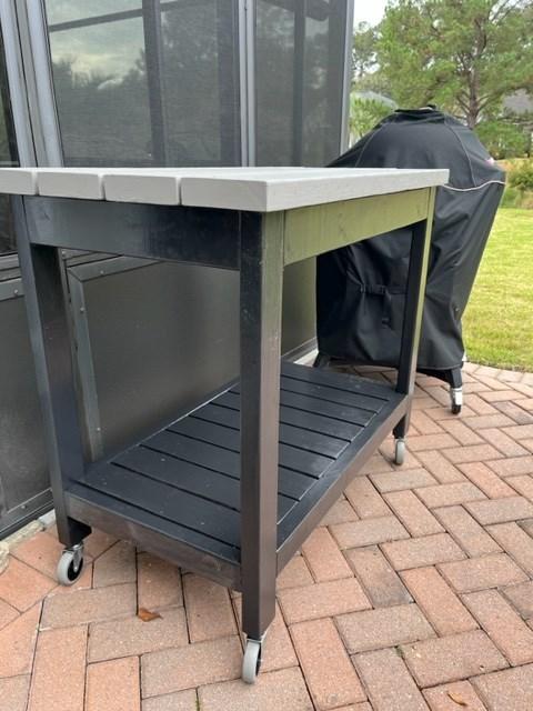 DIY Grill Cart Build Plans - Customer Photo From Michael Leisure