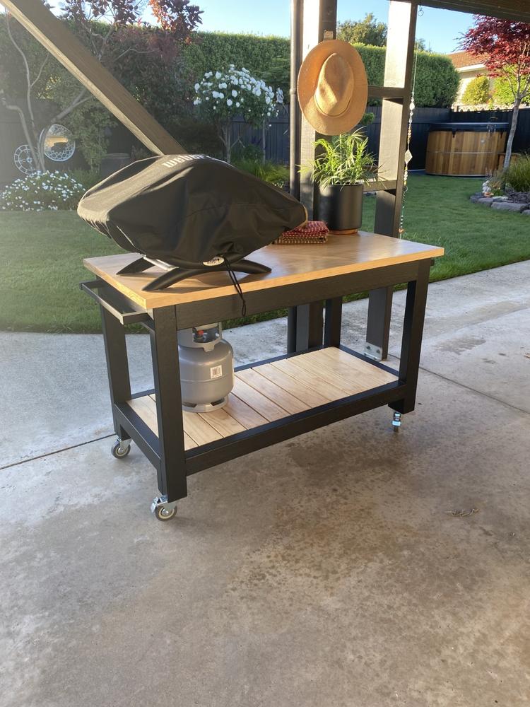 DIY Grill Cart Build Plans - Customer Photo From Andrew Jackson