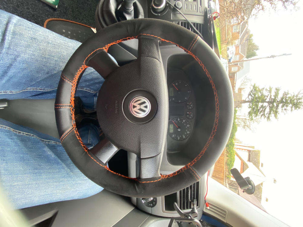 Braided Steering Wheel Cover - Customer Photo From Paul Aram