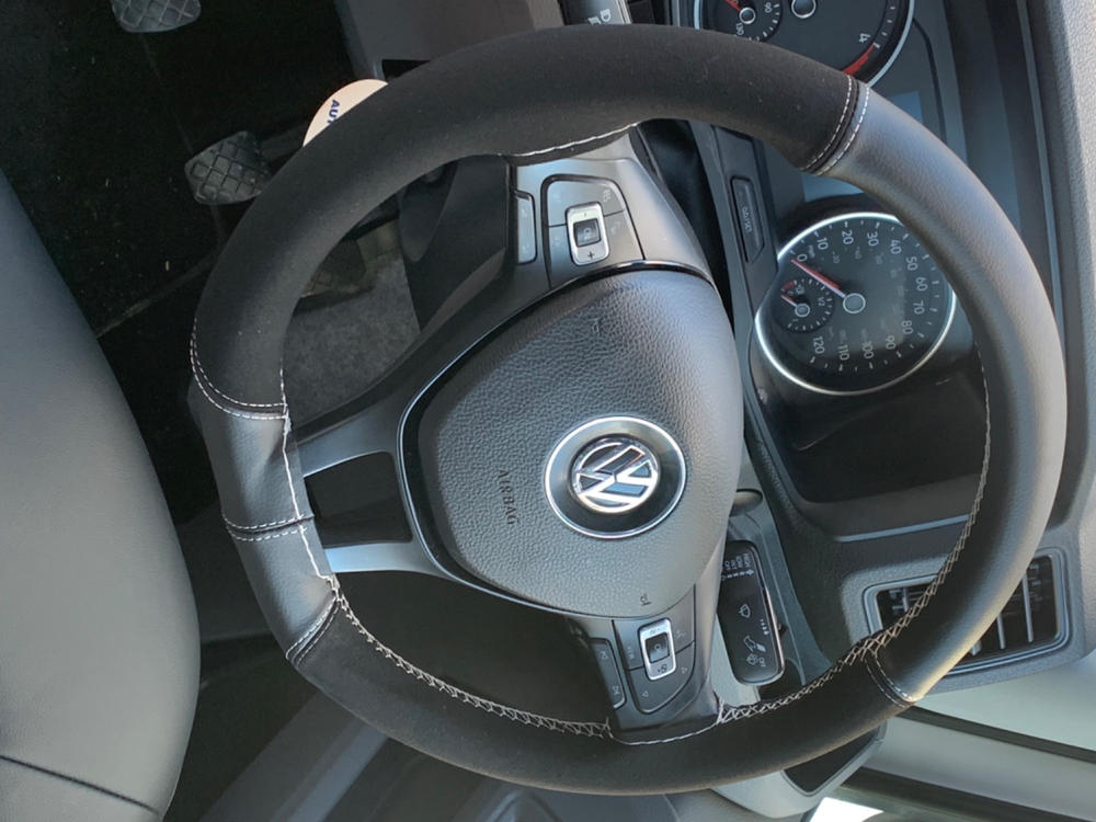 Braided Steering Wheel Cover - Customer Photo From Donald Stewart