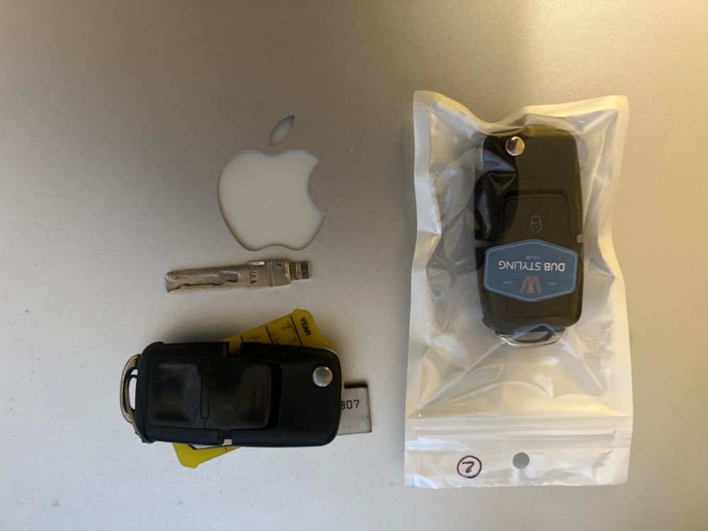 Replacement Key Shell for VW Transporter - Customer Photo From Noel Mason