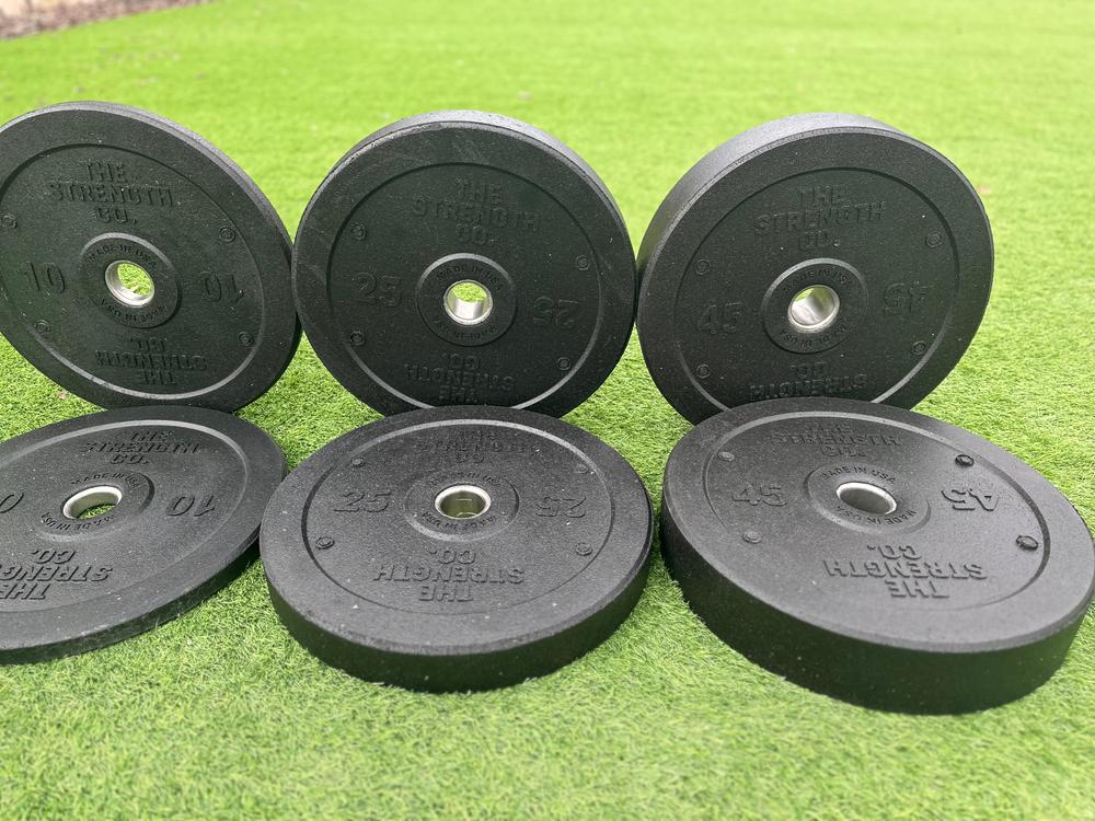 The Strength Co. Olympic Iron Barbell Plates