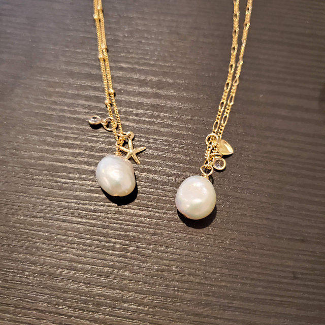 Build Your Own Pearl Necklace|Build Your Own Pearl Necklace - Customer Photo From Mandy RyungJoo