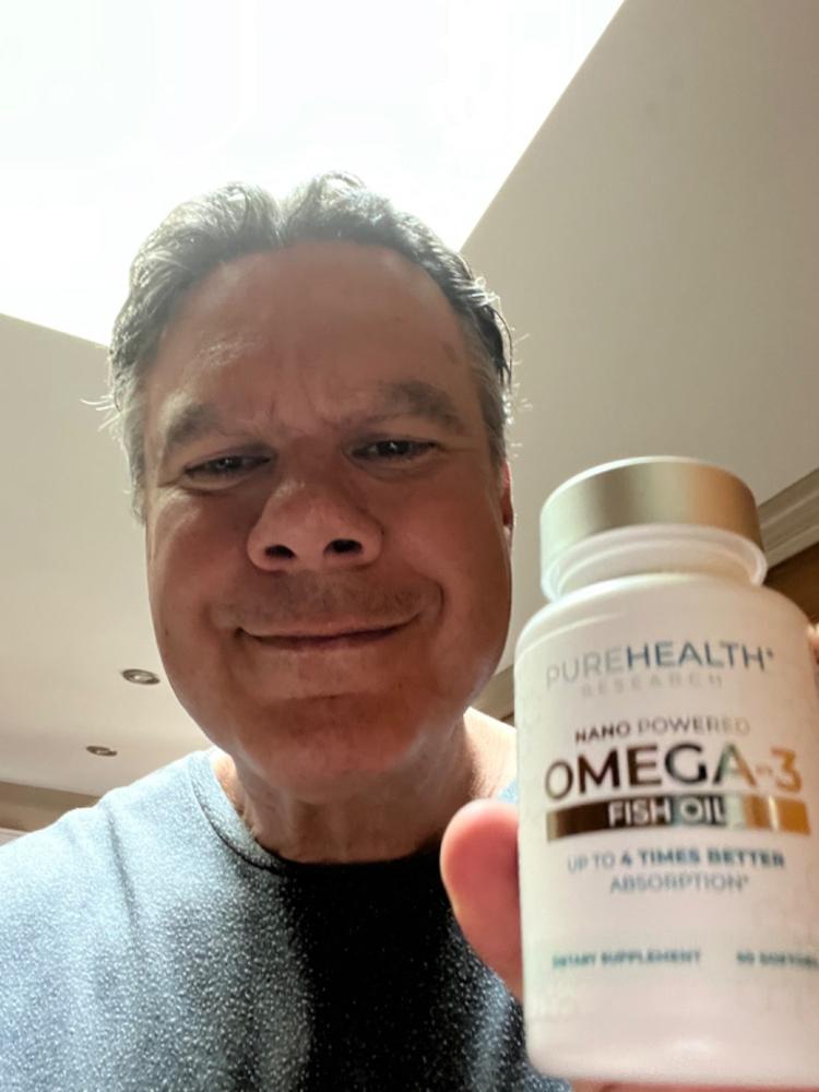 Nano Powered Omega 3 Subscribe & Save - Customer Photo From Ari Psihopedas
